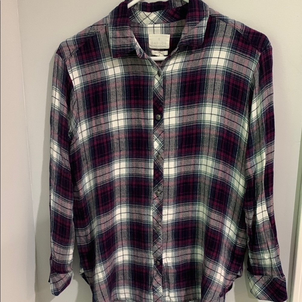 Caslon Boyfriend Fit Button Down